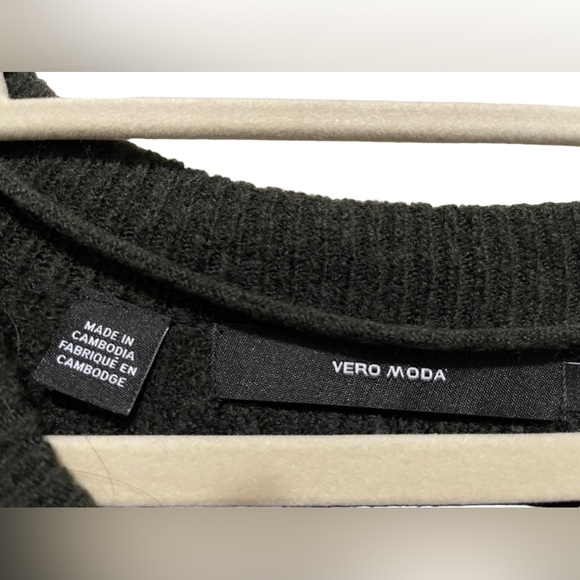 Vero Moda - Dark Green Sweater - soft - Size L - Picture 2 of 9